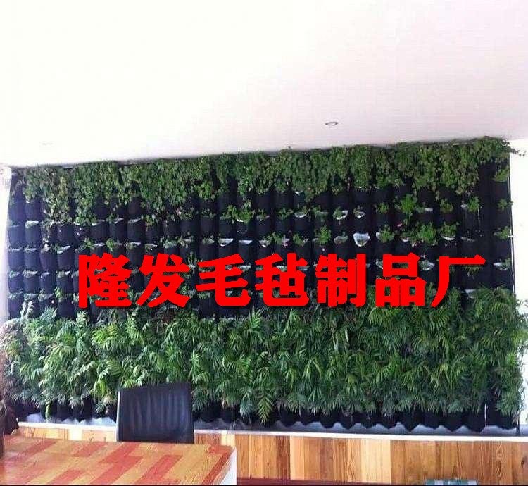壁挂美植袋 生态墙栽培植物袋 墙壁种植用